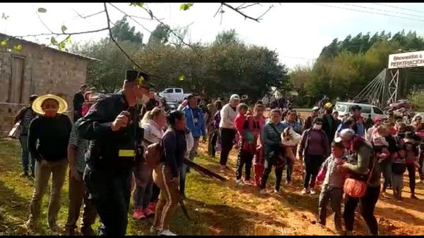 Enfrentamiento de sintechos en Caaguazú