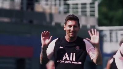 Así fue el primer entrenamiento de Messi en el PSG