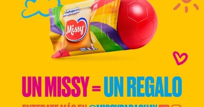 La Nación / Missy convierte caramelos en regalos por el Día del Niño