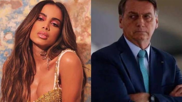 Diario HOY | La cantante Anitta acusa a Bolsonaro de arrojar imagen de Brasil a la cloaca