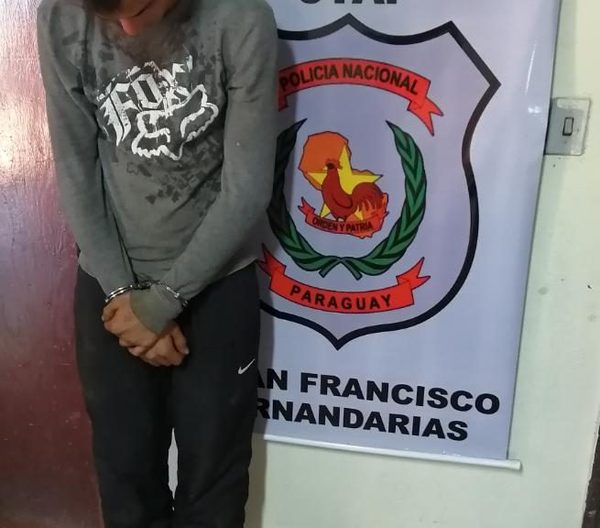 Capturan a drogadicto ladrón de focos