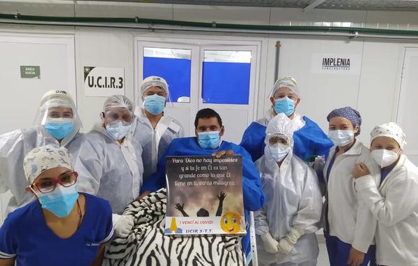 Hospital de Itauguá da de alta al último paciente Covid ingresado en UTI