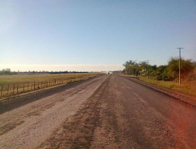 Avanza asfalto de la Línea Norte en el Chaco - Nacionales - ABC Color