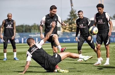 Así fue el primer día de Lionel Messi en el Paris Saint-Germain