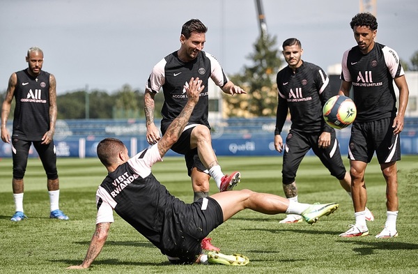 Así fue el primer día de Lionel Messi en el Paris Saint-Germain