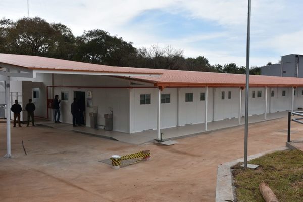 CONCLUYE CONSTRUCCIÓN DEL PABELLÓN DE CONTINGENCIA PARA SALUD, FINANCIADO A TRAVÉS DE LA EBY