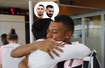 Mbappé saluda a Messi y no faltan los memes