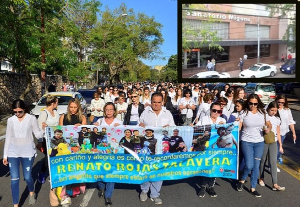 Caso Renato: Familia demanda por indemnización al Sanatorio Migone