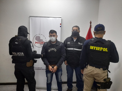 Expulsan a brasileño buscado por la justicia de su país
