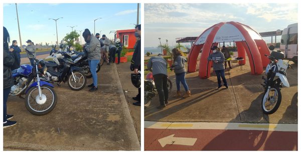 IMPULSAN CAMPAÑA DE SEGURIDAD VIAL «VISIBLES Y SEGUROS» EN ENCARNACIÓN