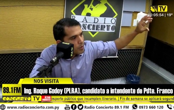 Récord en infraestructuras, puntal de la campaña de Roque Godoy en Presidente Franco