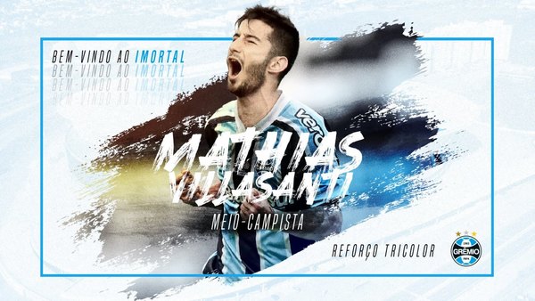 Grêmio anuncia el fichaje de Mathías Villasanti