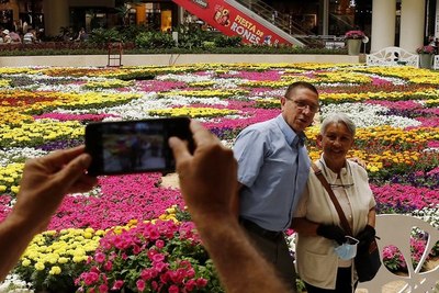 Medellín recibe su tradicional feria con un tapiz tejido con 181.000 flores - MarketData