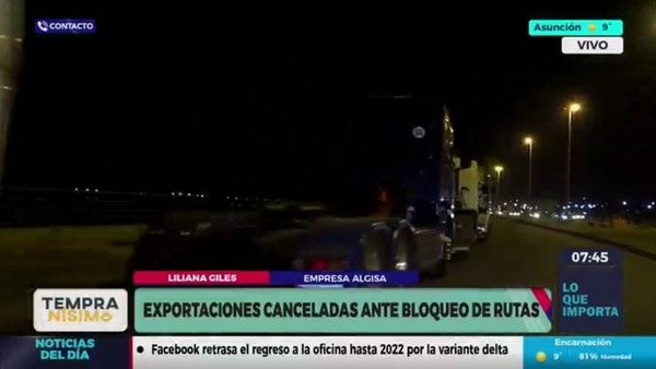 Diario HOY | Liliana Giles, directora de Algisa, sobre las exportaciones canceladas ante bloqueo de rutas