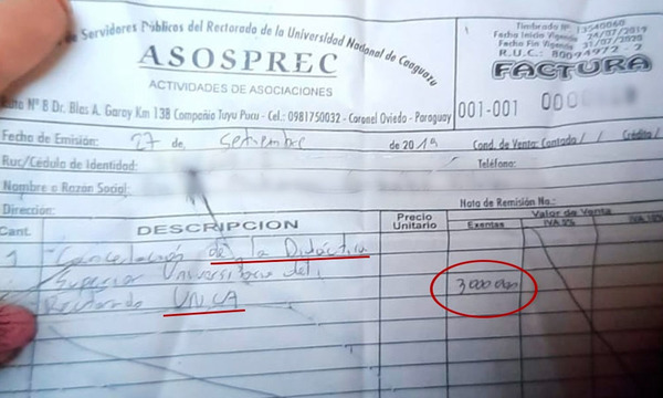 Funcionarios se asocian y se convierten en la caja paralela de la UNCA - OviedoPress