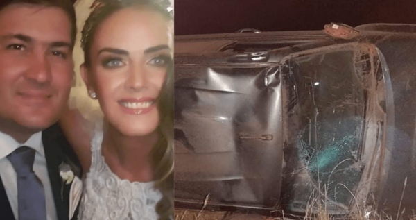 Fallece hijo de expresidente de la ARP y su esposa tras vuelco de vehículo - Noticiero Paraguay