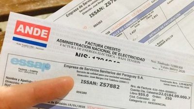 SENADO APRUEBA PROYECTO QUE ANULA FACTURAS DE ANDE Y ESSAP EMITIDAS DURANTE LA CUARENTENA
