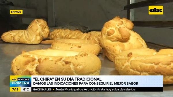 Hoy es el Día de la Chipa, nuestro “pan sagrado” - Nacionales - ABC Color