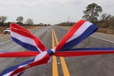 Habilitan otros tramos y suman 203 kilómetros asfaltados de la Bioceánica - El Trueno