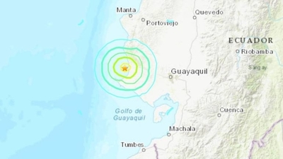 Diario HOY | Cadena de sismos entre 4,65 y 5,48 se registran en costa de Ecuador