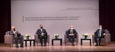 Madurismo y oposición firman un acuerdo para iniciar diálogo