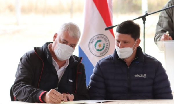 El MOPC firma contratos e inicia oficialmente las obras de la Ruta de la Leche