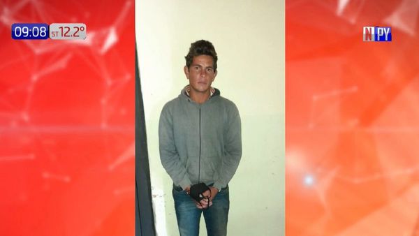 Devuelve objetos que robó y se entrega a la Policía