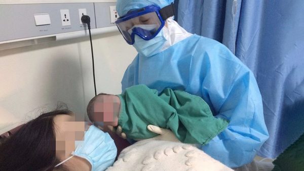 MADRE CON CORONAVIRUS DIO  A LUZ EN EL IPS DE CDE