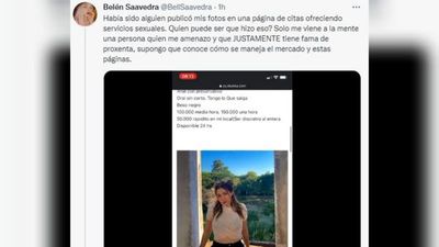 Denuncia que usaron sus fotos en páginas de citas como venganza
