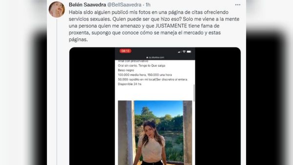 Denuncia que usaron sus fotos en páginas de citas como venganza