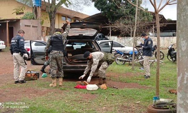 Detienen a hombre que transportaba en su vehículo dinamitas en gel, en Pdte. Franco – Diario TNPRESS