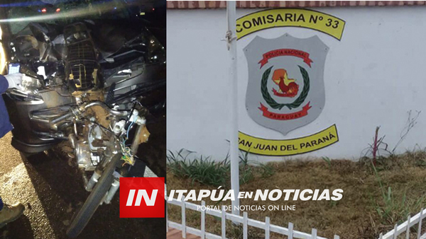 ACCIDENTE FATAL EN RUTA PY 1 ZONA SAN JUAN DEL PNÁ.