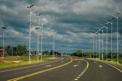 Ruta Transchaco prevé un sistema lumínico de energía limpia