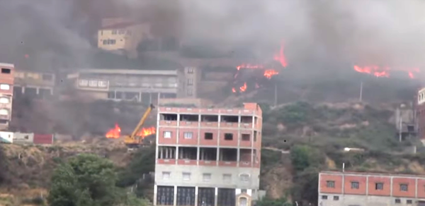 Ascienden a 90 los muertos por los incendios en Argelia | .::Agencia IP::.