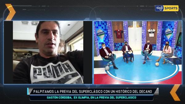 Gastón Córdoba, un ídolo franjeado