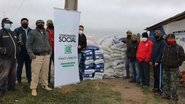 Destacan apoyo a la agricultura familiar en el Ñeembucú rural, que esta semana llegó a 790 familias