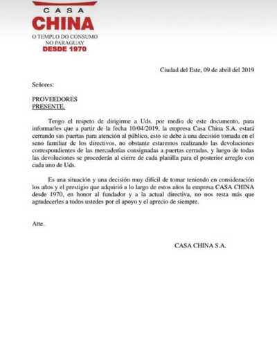 Por qué CERRO Casa CHINA…?