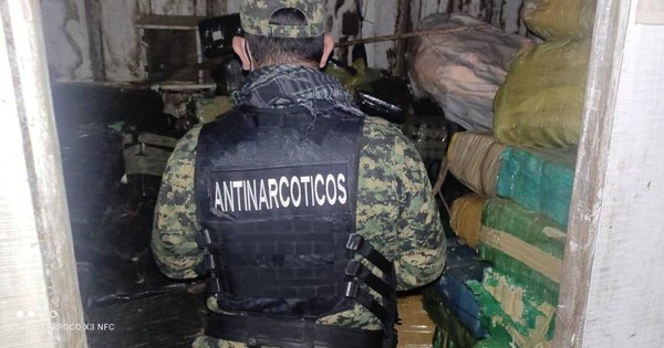 La Nación / Sacan de circulación 14 Tn de marihuana