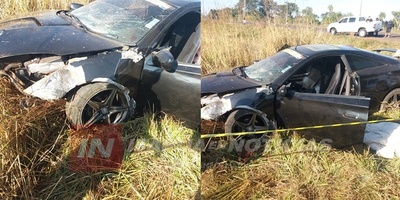 CONDUCTOR DE UN AUTOMÓVIL FALLECIÓ TRAS VOLCAR EN GRAL. ARTIGAS