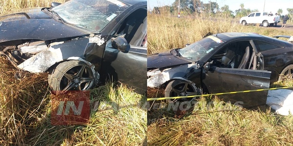 CONDUCTOR DE UN AUTOMÓVIL FALLECIÓ TRAS VOLCAR EN GRAL. ARTIGAS