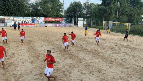 Los Pynandí entrenan en la Capital rusa