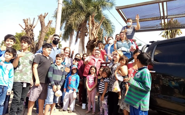 Realizan festejo por el Día del Niño en Coronel Oviedo - Noticiero Paraguay