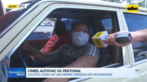 CIMEE: Autovac vs peatonal - ABC Noticias - ABC Color