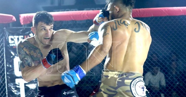 La Nación / Paraguayos dominaron en MMA