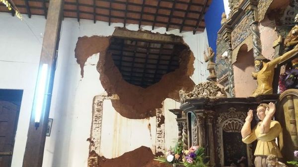 Comenzarán tareas de salvaguardia del Templo de San Joaquín | Ñanduti