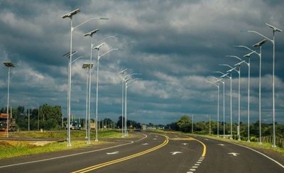Diario HOY | Instalarán sistema lumínico de energía limpia en la Ruta Transchaco