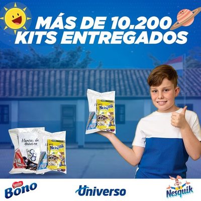 Universo entrega más de 10.000 kits por el Día del Niño  - Empresariales - ABC Color