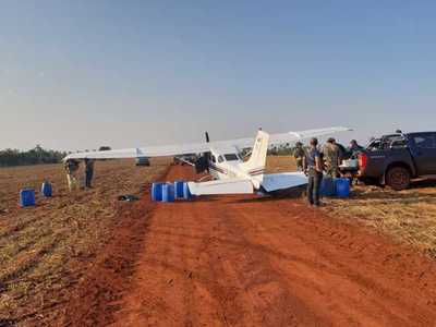 Cae avión BOLIVIANO con CACAINA en PISTA CLANDESTINA en Alto Paraná