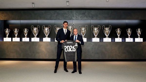 Thibaut Courtois renueva con el Real Madrid hasta 2026