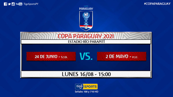 Dos clubes del interior se citan por la Copa Paraguay